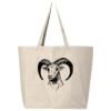 25L Jumbo Canvas Tote Thumbnail
