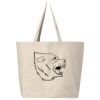 25L Jumbo Canvas Tote Thumbnail