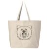 25L Jumbo Canvas Tote Thumbnail