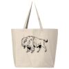 25L Jumbo Canvas Tote Thumbnail