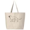 25L Jumbo Canvas Tote Thumbnail