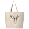 25L Jumbo Canvas Tote Thumbnail