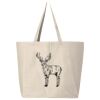 25L Jumbo Canvas Tote Thumbnail