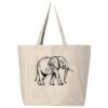 25L Jumbo Canvas Tote Thumbnail