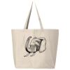 25L Jumbo Canvas Tote Thumbnail