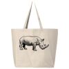 25L Jumbo Canvas Tote Thumbnail
