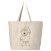 25L Jumbo Canvas Tote Thumbnail