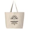 25L Jumbo Canvas Tote Thumbnail