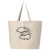 25L Jumbo Canvas Tote Thumbnail