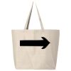 25L Jumbo Canvas Tote Thumbnail