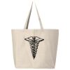 25L Jumbo Canvas Tote Thumbnail