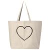 25L Jumbo Canvas Tote Thumbnail