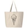 25L Jumbo Canvas Tote Thumbnail