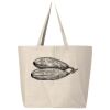 25L Jumbo Canvas Tote Thumbnail