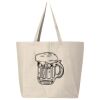 25L Jumbo Canvas Tote Thumbnail