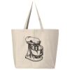 25L Jumbo Canvas Tote Thumbnail