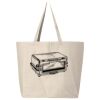 25L Jumbo Canvas Tote Thumbnail
