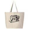 25L Jumbo Canvas Tote Thumbnail