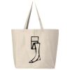 25L Jumbo Canvas Tote Thumbnail