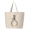 25L Jumbo Canvas Tote Thumbnail
