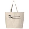25L Jumbo Canvas Tote Thumbnail