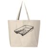 25L Jumbo Canvas Tote Thumbnail