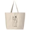 25L Jumbo Canvas Tote Thumbnail