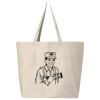25L Jumbo Canvas Tote Thumbnail