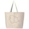 25L Jumbo Canvas Tote Thumbnail