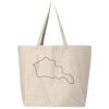 25L Jumbo Canvas Tote Thumbnail