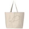 25L Jumbo Canvas Tote Thumbnail
