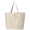 25L Jumbo Canvas Tote Thumbnail