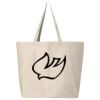 25L Jumbo Canvas Tote Thumbnail