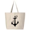 25L Jumbo Canvas Tote Thumbnail