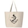 25L Jumbo Canvas Tote Thumbnail