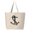 25L Jumbo Canvas Tote Thumbnail