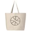 25L Jumbo Canvas Tote Thumbnail