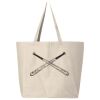 25L Jumbo Canvas Tote Thumbnail