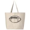 25L Jumbo Canvas Tote Thumbnail