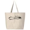 25L Jumbo Canvas Tote Thumbnail