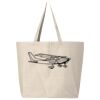 25L Jumbo Canvas Tote Thumbnail