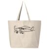 25L Jumbo Canvas Tote Thumbnail