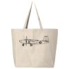 25L Jumbo Canvas Tote Thumbnail