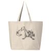 25L Jumbo Canvas Tote Thumbnail
