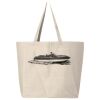 25L Jumbo Canvas Tote Thumbnail