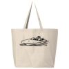 25L Jumbo Canvas Tote Thumbnail