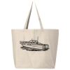 25L Jumbo Canvas Tote Thumbnail