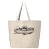 25L Jumbo Canvas Tote Thumbnail