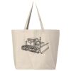25L Jumbo Canvas Tote Thumbnail