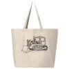 25L Jumbo Canvas Tote Thumbnail